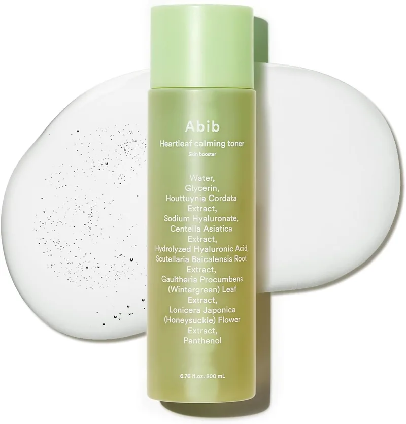 Abib Abib Heartleaf Calming Toner Skin Booster 7.1 fl oz / 210ml I Toner for Senstive Skin, Irritated Skin, Instant Relief fo