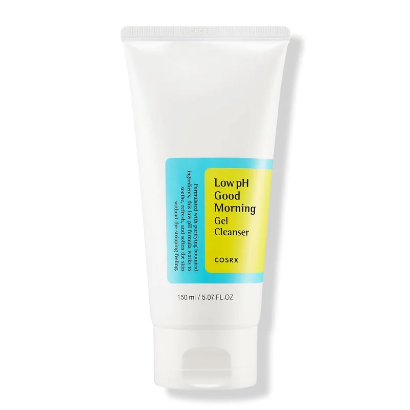 COSRX COSRX Low pH Good Morning Gel Face Cleanser, 5.07 fl oz, BHA Face Wash, Daily Mild Face Cleanser for Sensitive Skin, PH