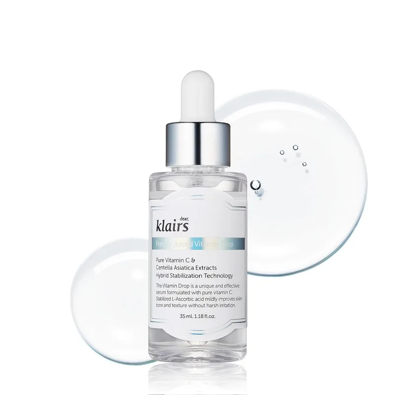 DearKlairs DearKlairs Vitamin C Serum – Korean Brightening Daily Serum for Even Skin Tone & Dark Spot Care, EGF Peptides, 5% Pure V