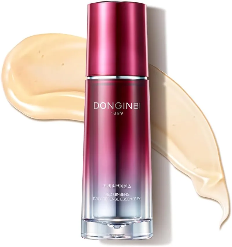 Donginbi Donginbi Red Ginseng Daily Defense Essence - Firming & Skin Barrier Repair Serum for Dry Skin, Korean Red Ginseng Essenc
