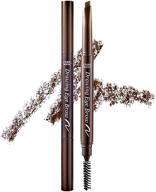 ETUDE Etude House Drawing Eye Brow, No.1 Dark Brown, 0.2 Ounce
