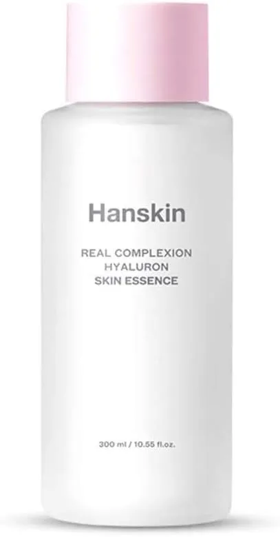 Hanskin Hanskin Real Complexion Hyaluronic Skin Essence, Hydrating Toner for Dry, Dull, Sensitive Skin Hyaluronic Acid Collagen