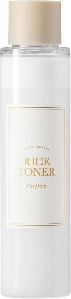 I'm from I'm From Rice Toner, 77.78% Rice Extract from Korea, Glow Essence with Niacinamide, Hydrating for Dry Skin, Vegan, Alcoh