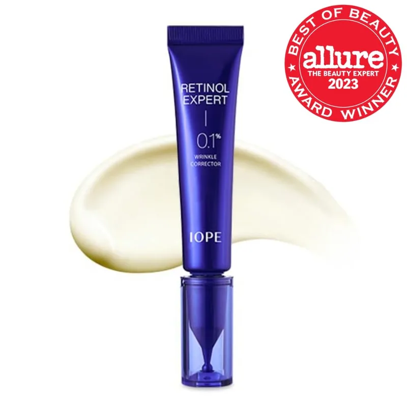 IOPE IOPE Retinol Expert 0.1% - Anti-Aging Serum with Pure Retinol, Reduce Wrinkles & Fine Lines, Pore Refining, Ideal for Re