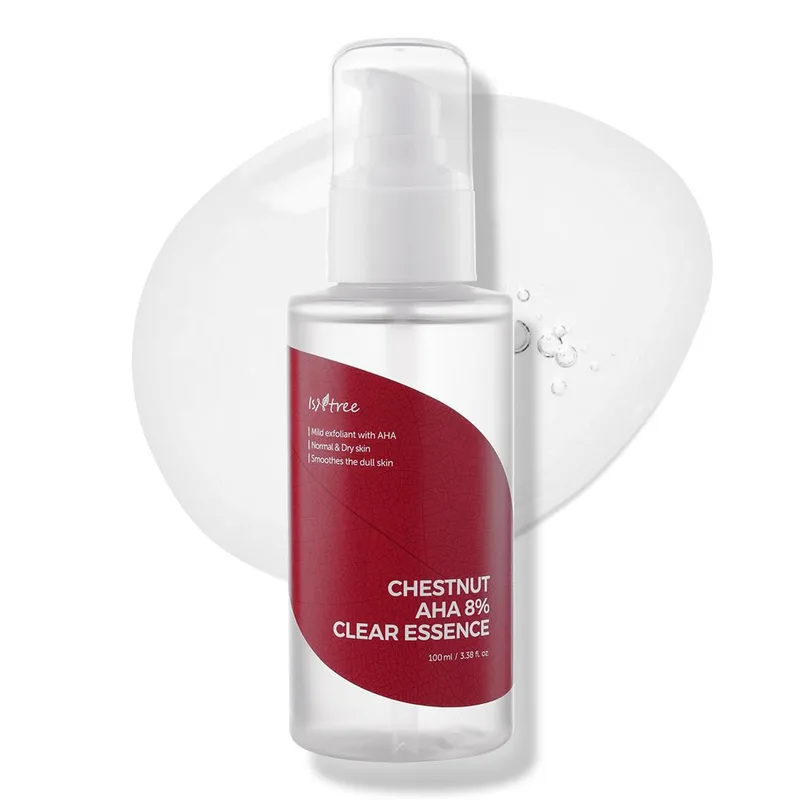 IsNtree ISNTREE Chestnut AHA 8% Clear Essence 100ml, 3.38 fl oz