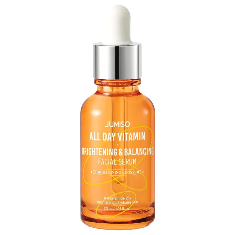 JUMISO JUMISO All Day Vitamin Serum, Brightening & Balancing Facial Serum, Gift, Vitamin C, A, B, D, E , Serum with Vitamin, Ko