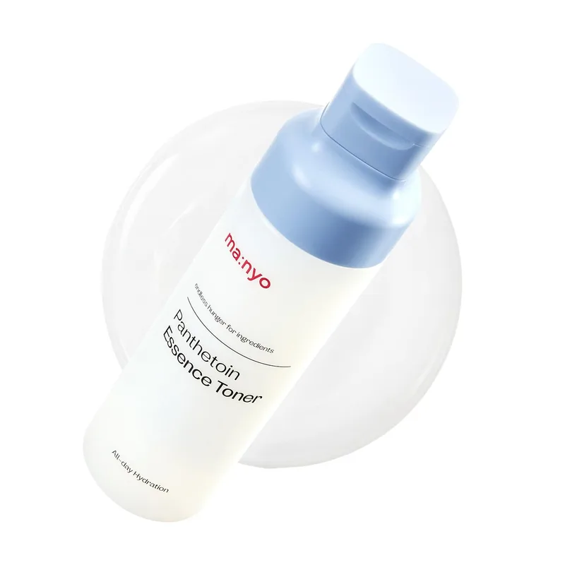 ma:nyo MANYO Panthetoin Essence Toner – Deep Hydration & Skin Barrier Care with Panthenol and Ectoin, Suitable for Sensitive Sk