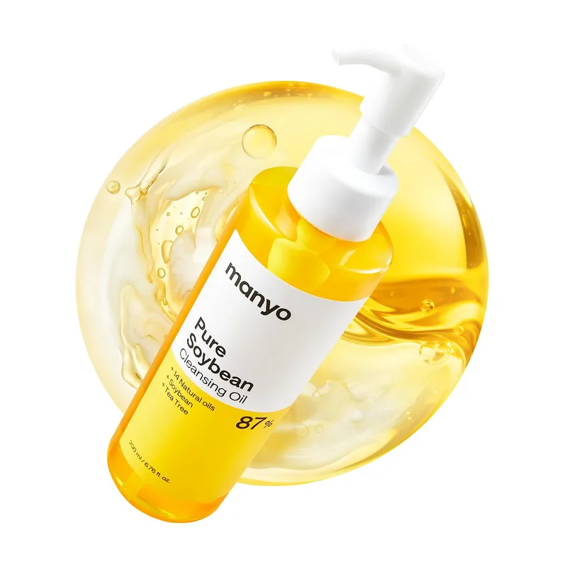 ma:nyo MANYO Pure Cleansing Oil, Natural Oil Cleanser for Face, Makeup Blackhead Remover, Korean Skin Care, 6.76 fl oz (200ml)