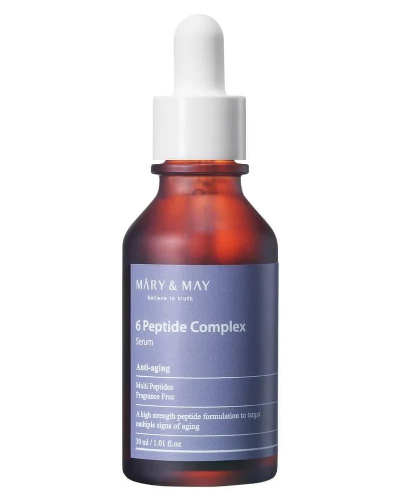 Mary&May Mary&May 6 Peptide Complex Serum, Copper Peptide + Matrixyl 1.01 fl.oz
