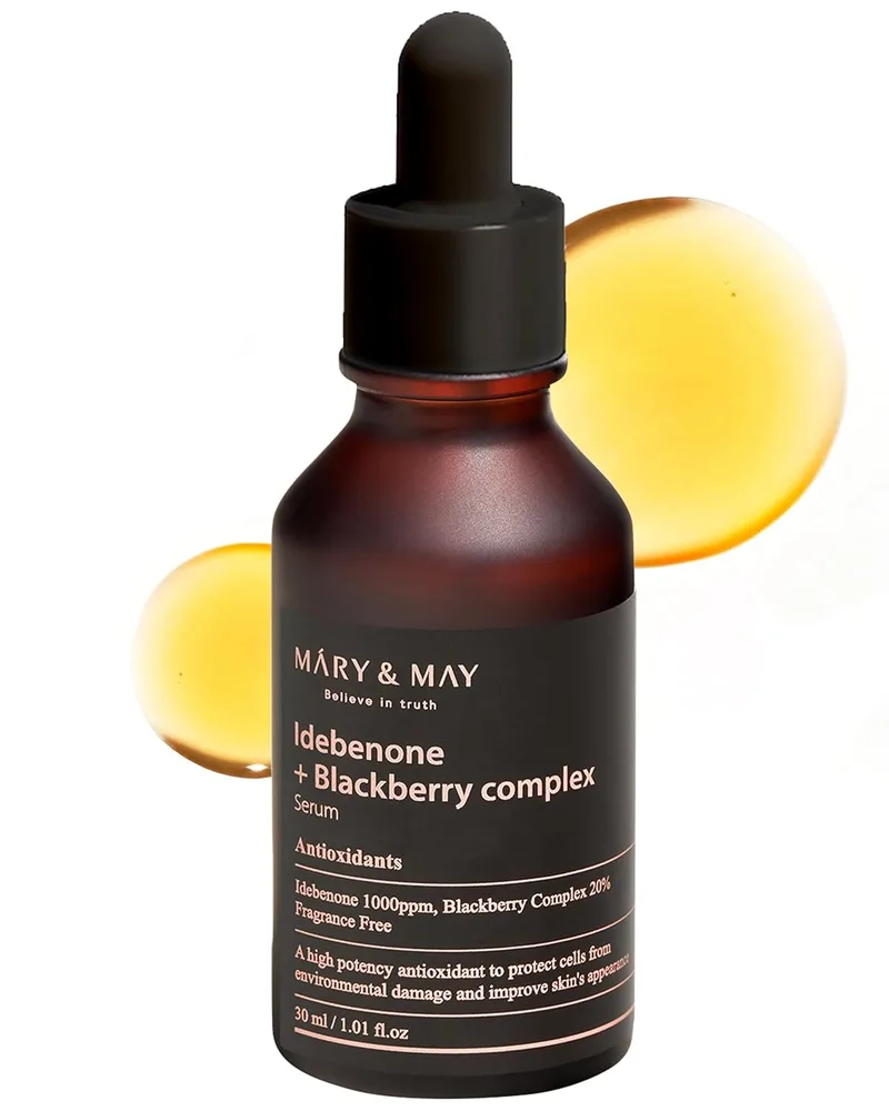 Mary&May Mary&May Idebenone Blackberry Antioxidant Face Serum 1.01 fl.oz