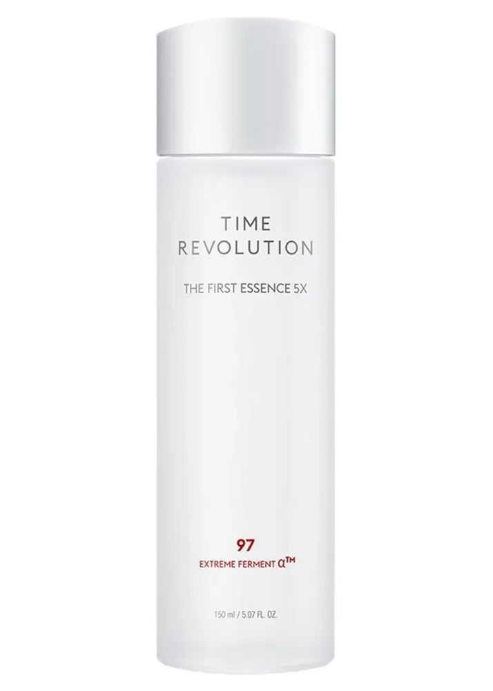 MISSHA MISSHA Time Revolution The First Essence 5X (5th Gen) 5.07 Fl oz/ 150ml, Korean Face Essence, Facial Toner, Glass Skin,