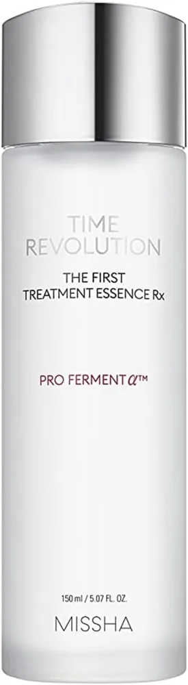 MISSHA MISSHA Time Revolution The First Essence RX (4th Gen) 5.07 Fl oz/150ml, Korean Face Essence, Hydrating Facial Toner, Ski