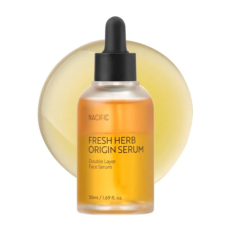 NACIFIC NACIFIC Fresh Herb Origin Serum – Double Layer Bi-Phase Face Serum with GD 7 Complex for Oily & Combination Skin – Vegan