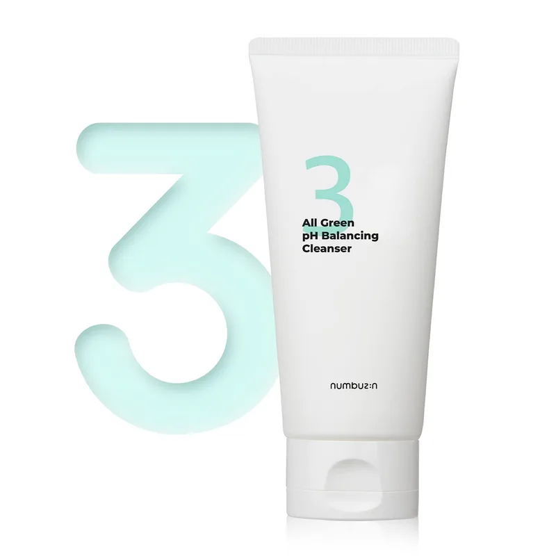numbuzin numbuzin No.3 All Green pH Balancing Cleanser, 4.05oz /120ml
