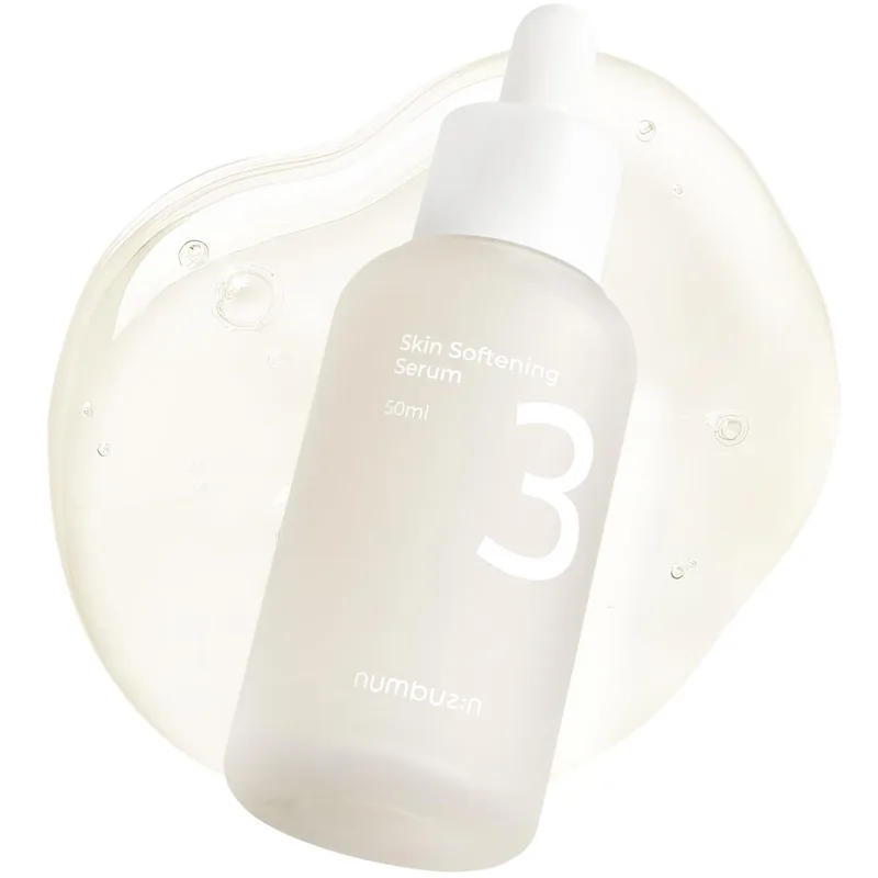 numbuzin numbuzin No.3 Skin Softening Serum, Fermented Serum for Skin Texture & Pores, Bifida & Galactomyces, Niacinamide, Adenos