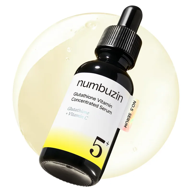numbuzin numbuzin No.5 Vitamin Concentrated Serum, Dark Spot Care, Glutathione & Vitamin Serum, Korean Skincare, Tranexamic Acid