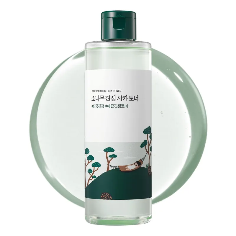 ROUND LAB ROUND LAB Pine Calming Cica Toner 8.45 Fl Oz, Low-Acidic Hydrating Toner for Face with Pine Cica, BHA + LHA, and Hyaluro