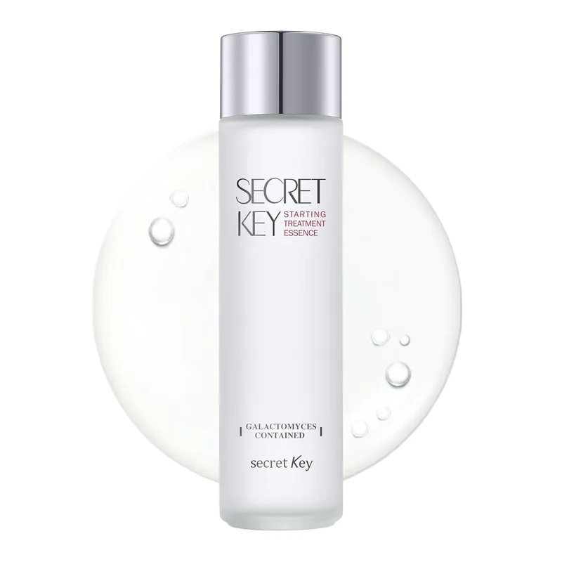 Secret Key SECRETKEY Starting Care Essence Toner, Galactomyces Ferment Filtrate with Adenosine for Radiance Glass Skin, Hydrating E