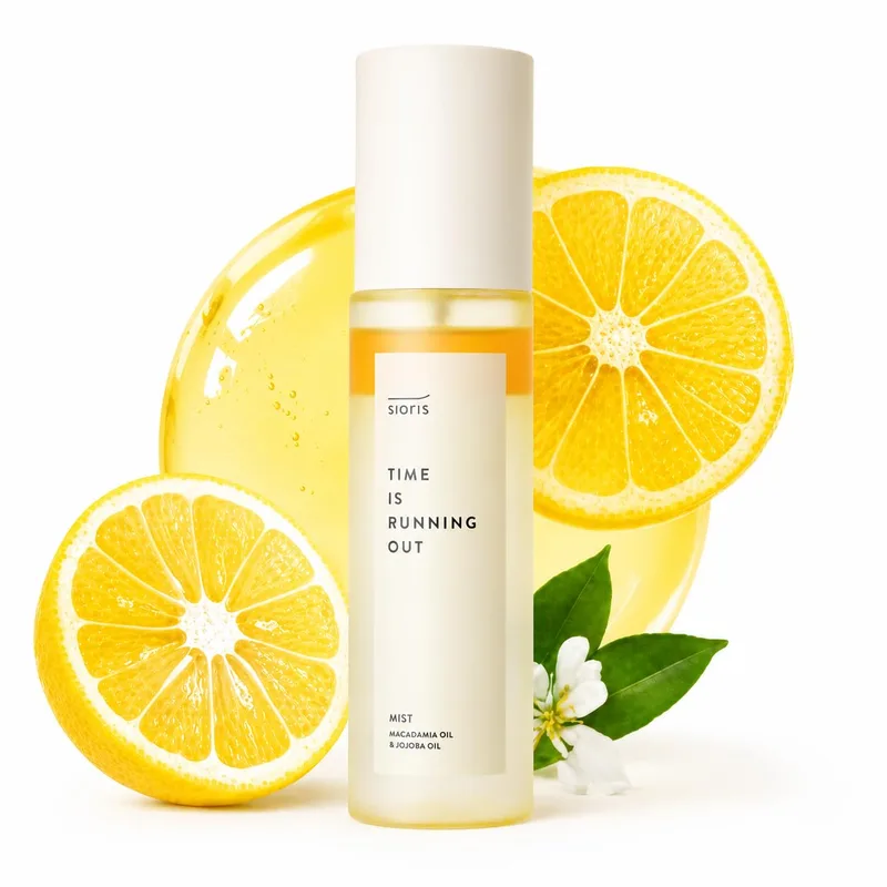 SIORIS SIORIS Hydrating Face Mist Spray for Dry & Sensitive Skin, Organic & Vegan Facial Spray with Jojoba Oil & Citrus Water (
