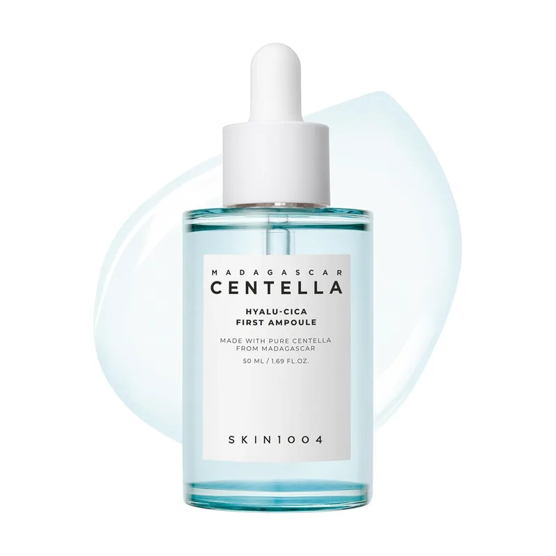 SKIN1004 SKIN1004 Hyalu-Cica First Ampoule, Korean Serum for Face with Hyaluronic Acid & Centella, Facial Ampoule Serum for Deep
