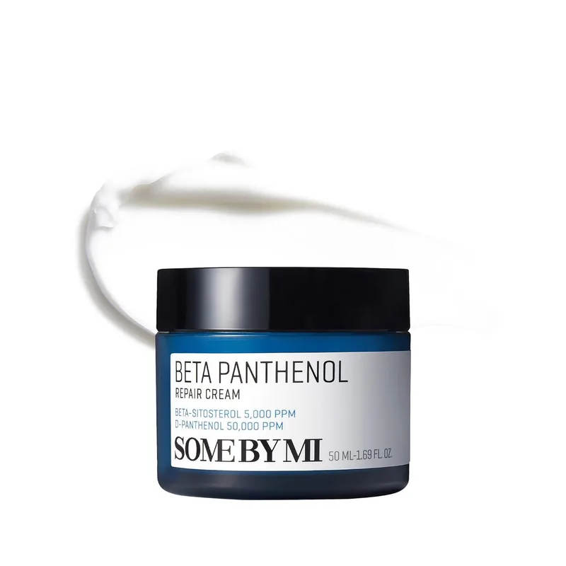 SOME BY MI SOME BY MI Beta-Panthenol Repair Cream – 1.69oz, 50ml – Hydrating Face Moisturizer with Panthenol & Redness Relief – Ski