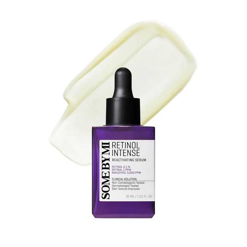 SOME BY MI SOME BY MI Retinol Intense Reactivating Serum – 1.01oz, 30ml – Korean Bakuchiol Retinol Serum for Face Firming – Improve
