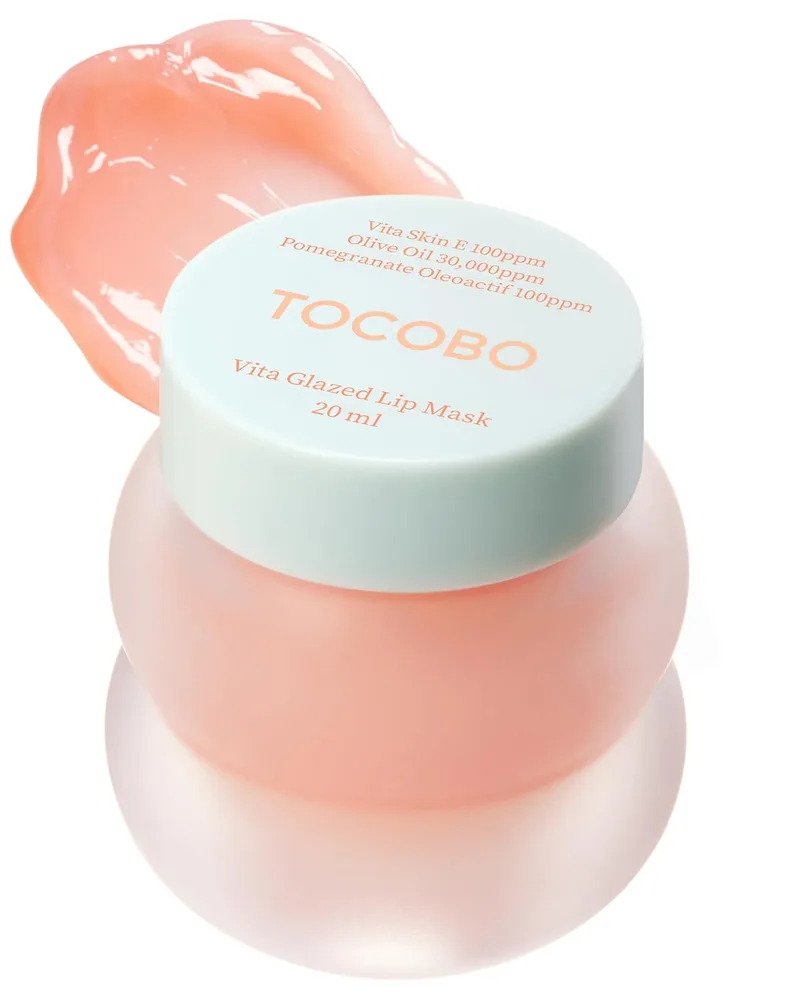 TOCOBO TOCOBO Vita Glazed Lip Mask – Vegan Overnight Lip Sleeping Mask for Dry, Chapped Lips