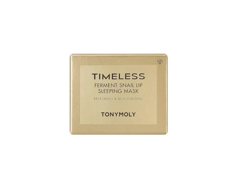 TONYMOLY TONYMOLY Timeless Ferment Snail Lip Sleeping Mask – Overnight Hydrating Lip Treatment with Snail Secretion Filtrate, Coc