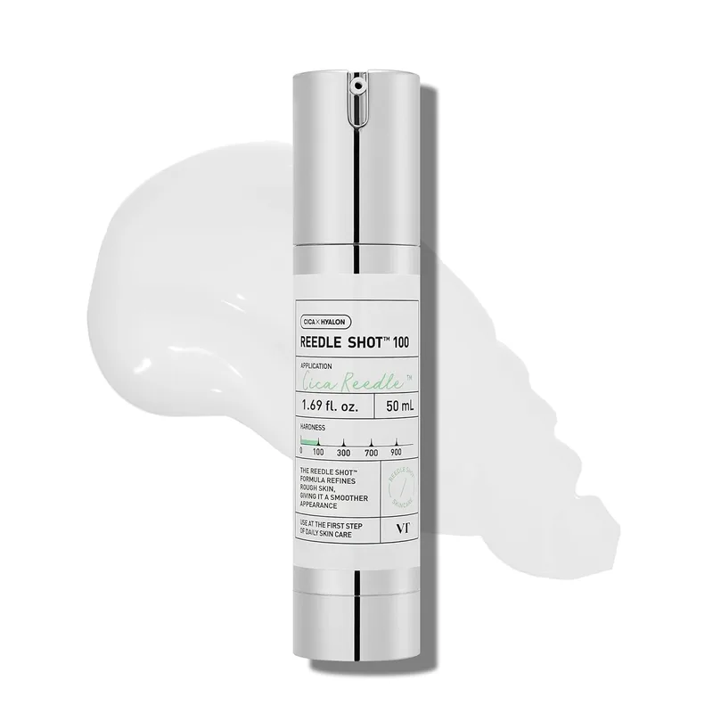 VT COSMETICS VT COSMETICS CICA Reedle Shot 100, Spicule Microneedling Serum for Pore Care & Exfoliation, Exosome, Centella Asiatica f