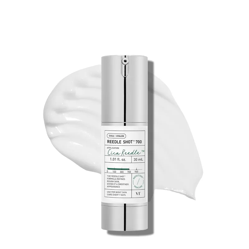 VT COSMETICS VT COSMETICS CICA Reedle Shot 700, Spicule Microneedling Serum for Pore Care&Exfoliation, Exosome&Centella Asiatica for